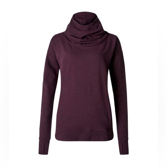 Lululemon Stress Less Hoodie
Heathered Bordeaux Drama size 6 (small) $98 msrp - Picture 3 of 7